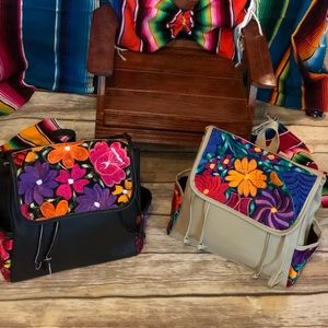 Backpack purse good quality leather! 🇲🇽